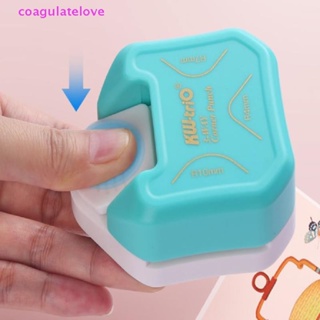 Coagulatelove เครื่องเจาะกระดาษ ทรงกลม 3 In 1 [ขายดี]