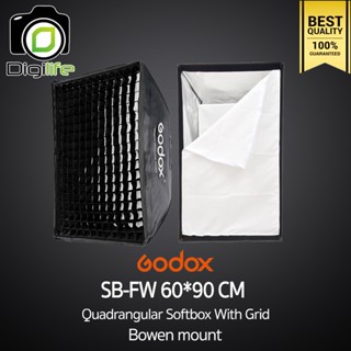 Godox Softbox SB-FW 60*90 cm. With Grid  [ Bowen Mount ] วิดีโอรีวิว , Live , ถ่ายรูปติบัตร , สตูดิโอ