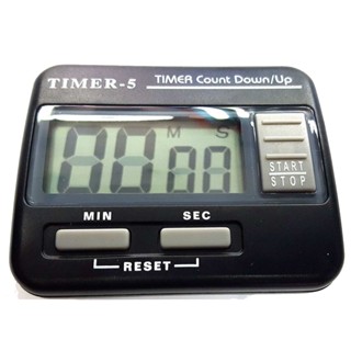 VIVA นาฬิกาจับเวลา เดินหน้าถอยหลัง รุ่น Timer-5 สีดำ