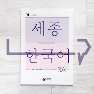 Sejong Korean Vocabulary &amp; Grammar Book 3A (2022 Edition). Korea