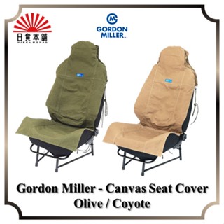 Gordon Miller - Canvas Seat Cover Olive / Coyote