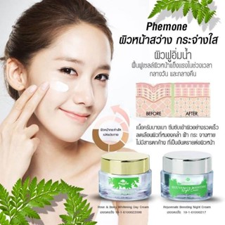 Phemone เซตบำรุงผิวหน้า กลางวัน + กลางคืน