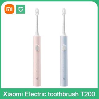 Xiaomi MIJIA T200 แปรงสีฟันไฟฟ้า ระบบสั่นโซนิค ชาร์จ USB กันน้ํา IPX7 สําหรับฟอกสีฟัน