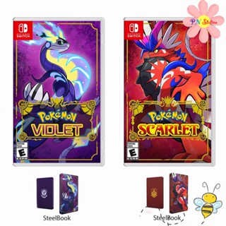 Pokemon Scarlet And Violet ( มือ1 ) ( Zone US/Asia ) แผ่นเกมส์ Nintendo Switch