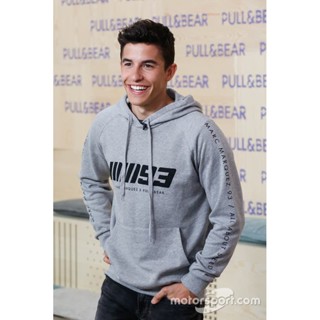 Jxlq ใหม่ล่าสุด เสื้อแจ็กเก็ต มีฮู้ด ลาย Marc Marquez X Pull Jumper Jacket; Bear 93 Motogp สไตล์ฮาราจูกุ ของขวัญที่ดีที่สุด สําหรับผู้ชาย YQ