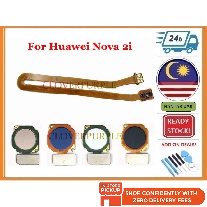 BSS HW Nova 2i / 3i / 3 / Mate 10 Lite Honor Play Finger Print Ribbon Sensor