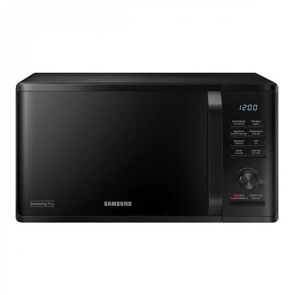 GlobalHouse SAMSUNG ไมโครเวฟอุ่น ย่าง MG23K3515AK/ST สีดำ สินค้าของแท้คุณภาพดี