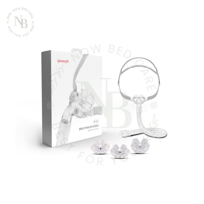 หน้ากากชนิดสอดจมูกสำหรับเครื่อง CPAP (Nasal Pillow Mask YP-01)