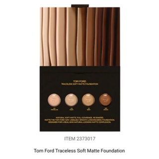 รองพื้น Tom Ford Traceless Soft Matte Foundation เทสเตอร์
