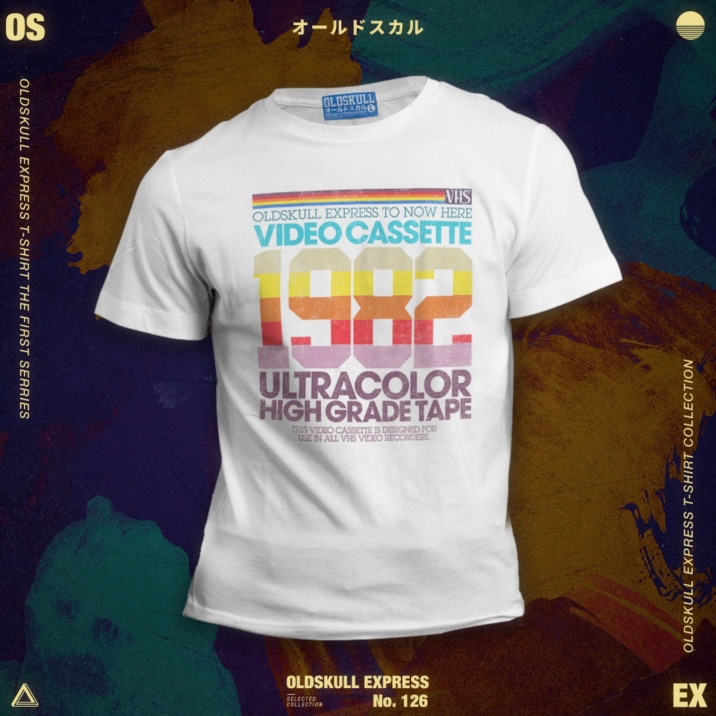 เสื้อยืด Oldskull Express OS No.126 ( VDO CASSETTE )