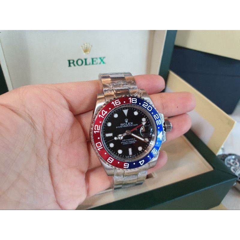 Rolex pepsi boy size 40mm