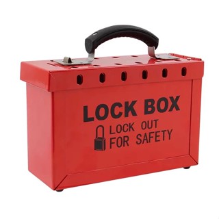 Lockout Kit/Box Model LK01 กล่องเก็บอุปกรณ์ ขนาด 12 ชิ้น (กล่องเปล่า)