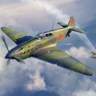 Academy Hobby ชุดโมเดลพลาสติก สเกล 1/48 Yakovlev Yak-1 “Battle of Stalingrad”