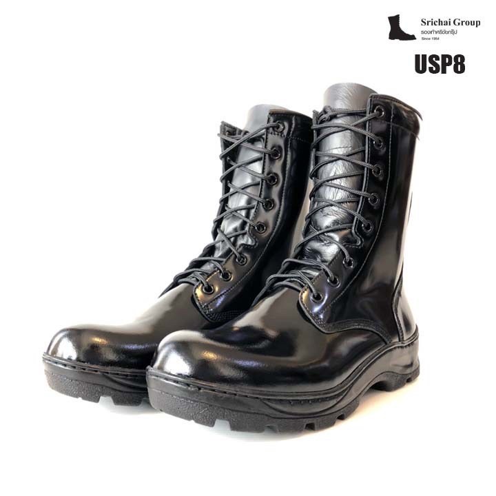 คอมแบทรุ่น USP8 หนังขัดมันพรีเมี่ยม US พื้นรถถัง by Srichaigroup