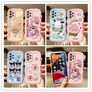 samsung a32 4g เคสซัมซุง a32 4g เคสโทรศัพท์มือถือ แบบใส ลายการ์ตูนคลื่นใหญ่น่ารัก สําหรับ Samsung a32 4g