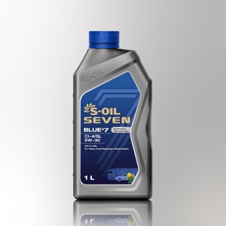 น้ำมันเครื่อง S-OIL 7 BLUE #7 CI-4/SL 5W-30 ขนาด 1 ลิตร