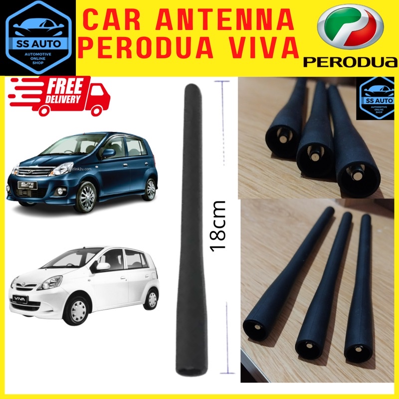 Viva Antenna Car rod Perodua Viva/Viva Elite Viva เสาอากาศ antena perodua Viva ทางอากาศ am fm