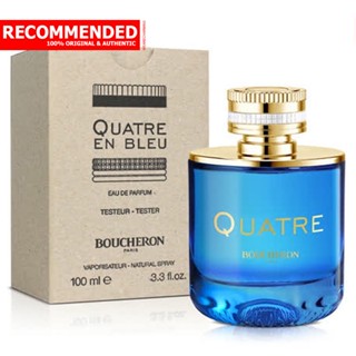 Boucheron Quatre En Bleu Pour Femme EDP 100 ml. (เทสเตอร์ : Tester)