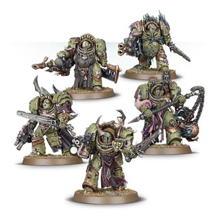 Warhammer 40k : Death Guard : Blightlord Terminators