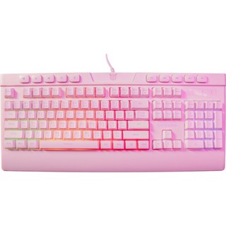 iHAVECPU KEYBOARD ONIKUMA SAKURA PINK (MEMBRANE) (RAINBOW LED) (EN/TH)