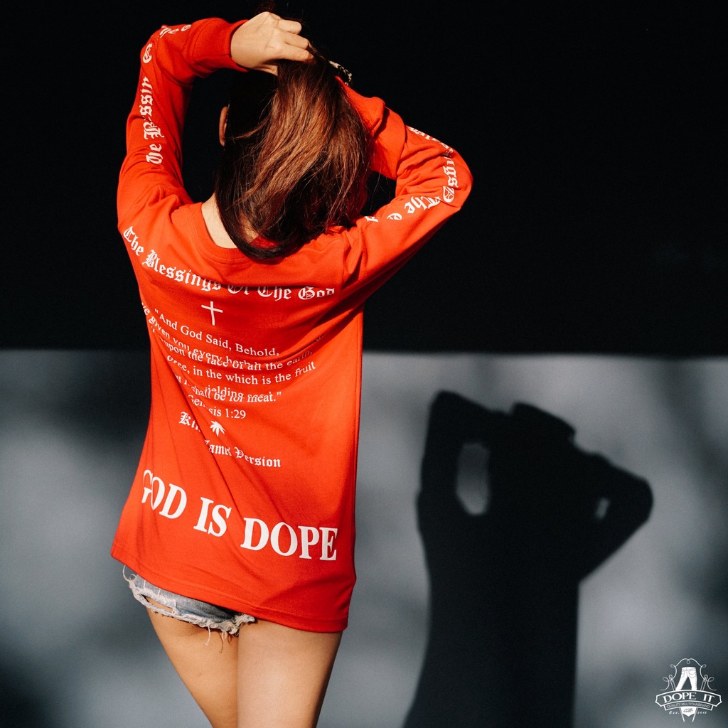 TZWORLDWIDE God is Dope Red White