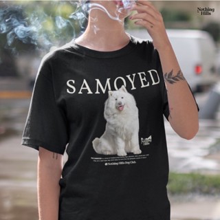 🌟​พร้อมส่ง​🌟 เสือยืดผู้ชาย ชุดเซ็ต 2 ชิ้น เสื้อยืดลาย SAMOYED (ซามอยด์) Classic Cotton Unisex by [Nothing Hills]