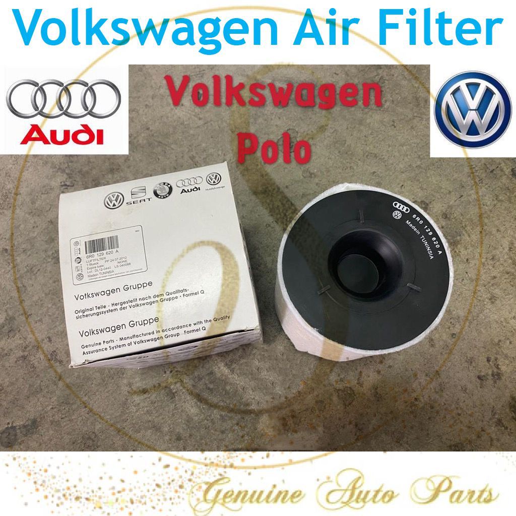 VOLKSWAGEN POLO AIR FILTER 6R0 129 620A 6R0 129 620 A 6R0129620ก