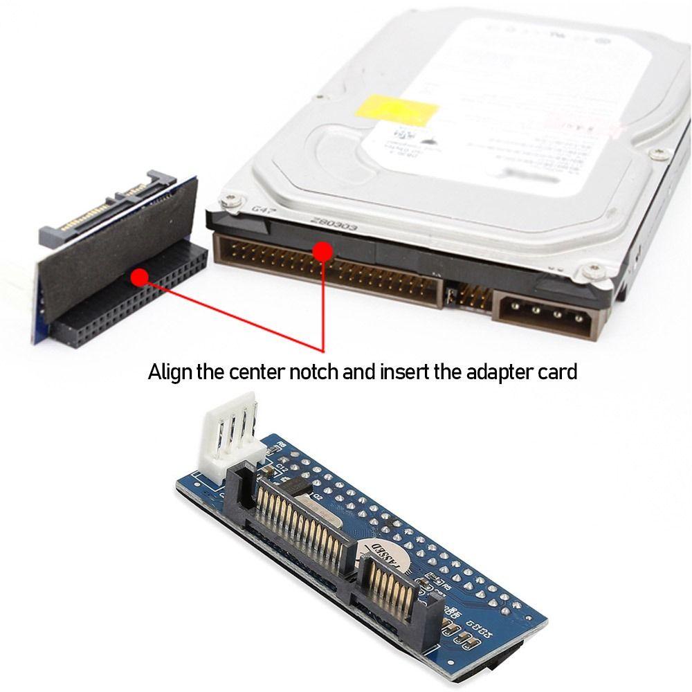 Preva IDE เป็น SATA เมนบอร์ดขนานกับตัวเชื่อมต่อ HDD SATA 3.5 นิ้ว