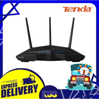 เราเตอร์ Tenda AC18 Smart Dual-Band Gigabit Router AC1900 รับประกัน 3 ปี มีสินค้าพร้อมจัดส่ง