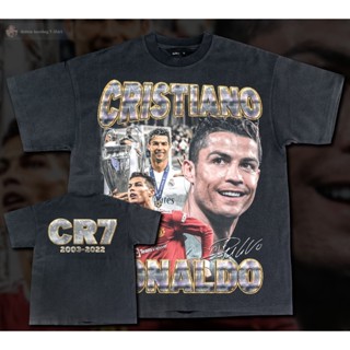 เสื้อยืดฟุตบอลโลก โรนัลโด้ - Bootleg T-Shirt โรนัลโด้ cr7 jersey