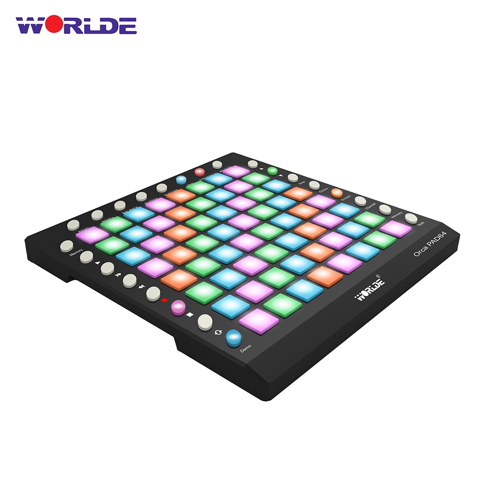 WORLDE PAD 3 Specifications New Shelves 64 MIDI Drum Pad Controller USB