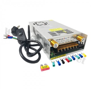 Power Supply ปรับโวลท์ได้  AC110/220V เป็น DC 0-60V 8A 480W พร้อมจอแสดงผลดิจิตอลคู่