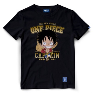 เสื้อสาวอวบ เสื้อวินเทจผญ เสื้อยืดวันพีช One Piece 1028-BK LUFFY เสื้อเด็กหญิง เสื้อยืดเด็กผช Tee_39