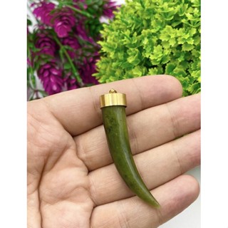 1Pc Natural Nephrite Jade pendent Green Jade pendent AAA Quality jade jewelry High Quality Jade Pendent With Chain.