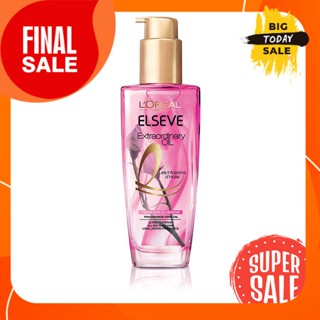 LOREAL PARIS ลอรีอัล ปารีส เอลแซฟ เอ็กซ์ตรอว์ดินารี่ โรส ออยล์ 100 ml