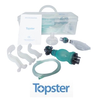 TOPSTER Resuscitator ชุดช่วยหายใจมือบีบ Ambu bag