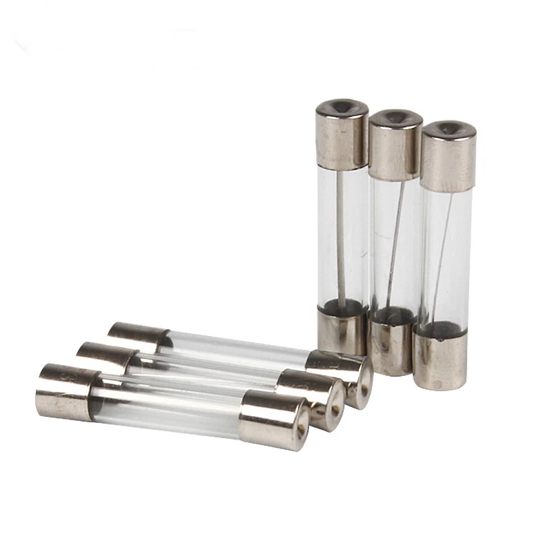 (5 ชิ้น) ฟิวส ์ แก ้ วฟิวส ์ 5 * 20 6 * 30 250V 0.1 A0.5 A1A 2A3A5A8A10A20A30A