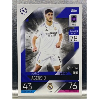 Marco Asensio การ์ดนักฟุตบอล 22/23 การ์ดสะสมทีม Real madrid c.f. การ์ดนักเตะ รีลมาดริด เรอัลมาดริด เรอัล มาดริด