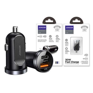 Joyroom C-A08 Car Charger PD+QC. 30W หัวชาร์จรถ รองรับเทคโนโลยีชาร์จเร็ว ทั้ง PD และ Quick Charge 3.0