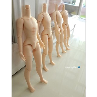 บอดี้ข้อต่อ บลายธ์ผู้ชาย | บอดี้ชายคัสตอม พร้อมส่ง Man body Custom 19 joint White skin  fit for Blythe doll,  ICY