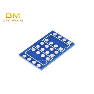 Diymore บอร์ด PCB สีฟ้า 100 ชิ้น