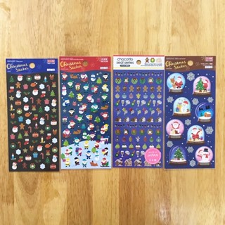 NEW!!! สติ๊กเกอร์น่ารักๆ ลายคริสต์มาส Christmas Stickers