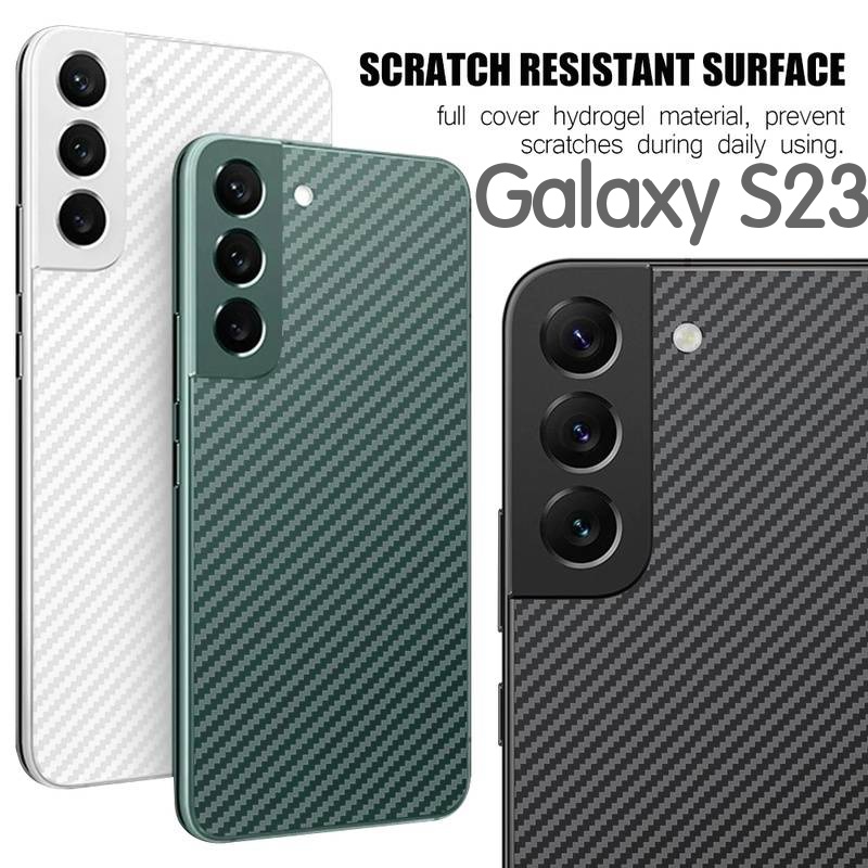Galaxy A55 5G/S24/S24Plus/S24Ultra/A15/A25 5G/A05/A05S/S23 FE/A24ฟิล์มหลังเคฟล่าSamsung A14/A34/A54/S23/S23Plus/S23Ultra
