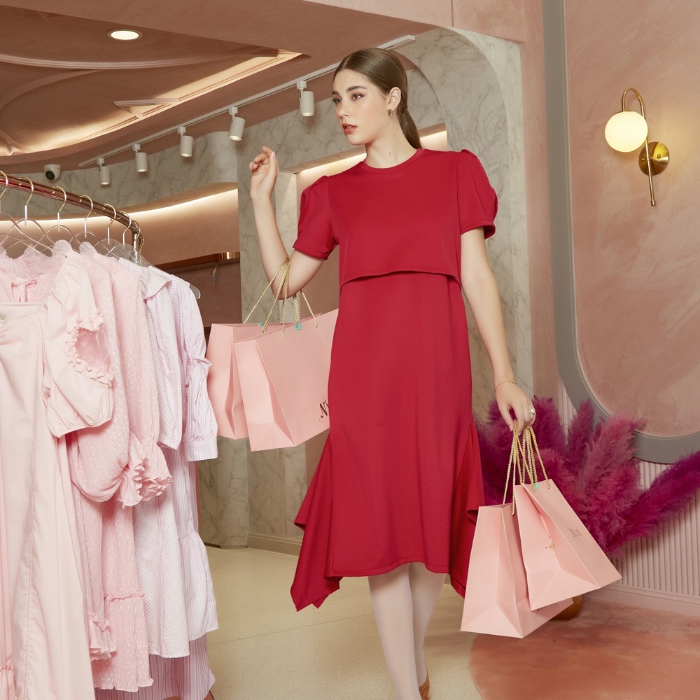 Nitan (นิทาน) เดรสให้นมบุตร ชุดคลุมท้อง รุ่น Parsley Nursing Dress ThaiPick