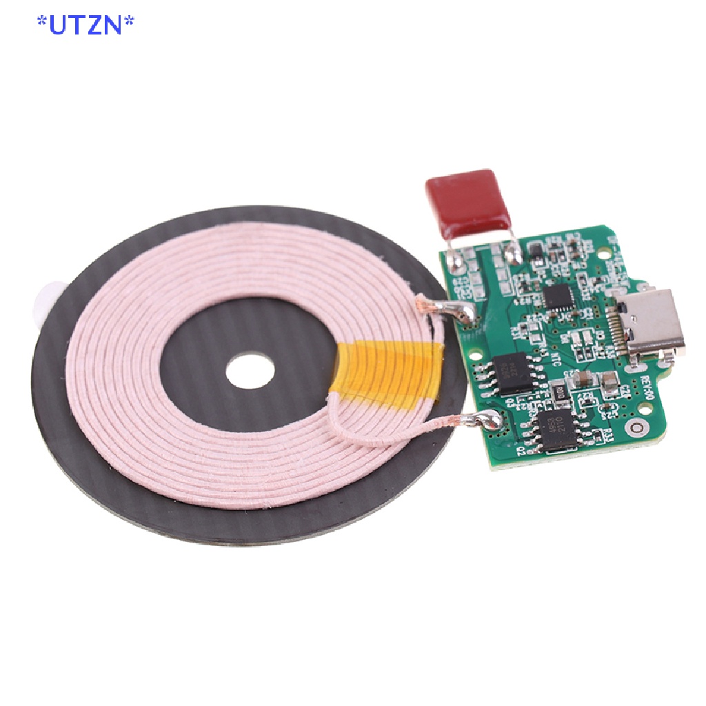 UTZN> 15W Qi Fast Wireless Charger Module Transmitter With Box PCBA Circuit Board new