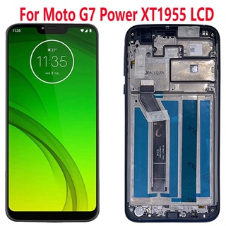 【พร้อมส่ง】อะไหล่หน้าจอ Lcd 6.2 นิ้ว สําหรับ Motorola Moto G7 XT1955 XT1955-4