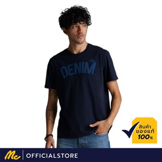 Mc Jeans เสื้อยืดผู้ชาย  MTTZ389  แขนสั้น สีกรมท่า MC ADVENTUREเสื้อยืดอินเทรนด์_21