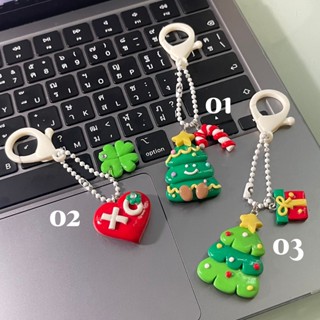 พวงกุญแจดินปั้น | Christmas item 🎄🍎 ( made to order 3-5 days )