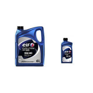 elf [ 5W-30 ]  ขนาด 6+1 ลิตร น้ำมันเครื่องดีเซลสังเคราะห์แท้ 100% EVOLUTION 900 SXR (ACEC A5/B5)
