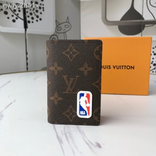 □☂▤▤Lv Nba Men s Multifunctional Pocket Wallet